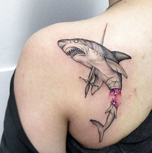 shark tattoo