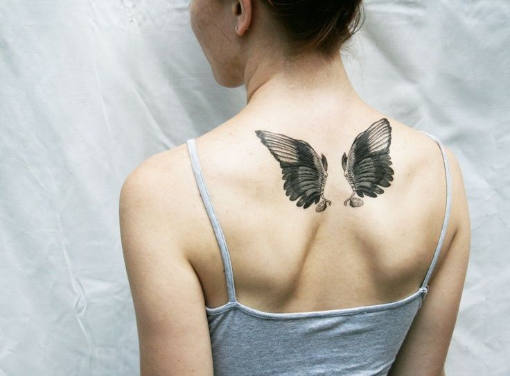 wings tattoo