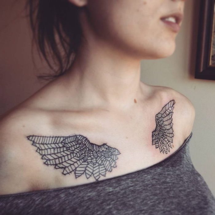 wings tattoo
