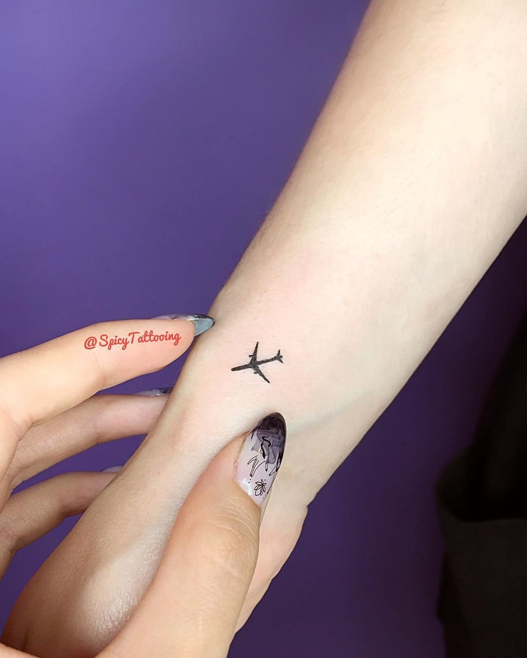 14. Airplane tattoo