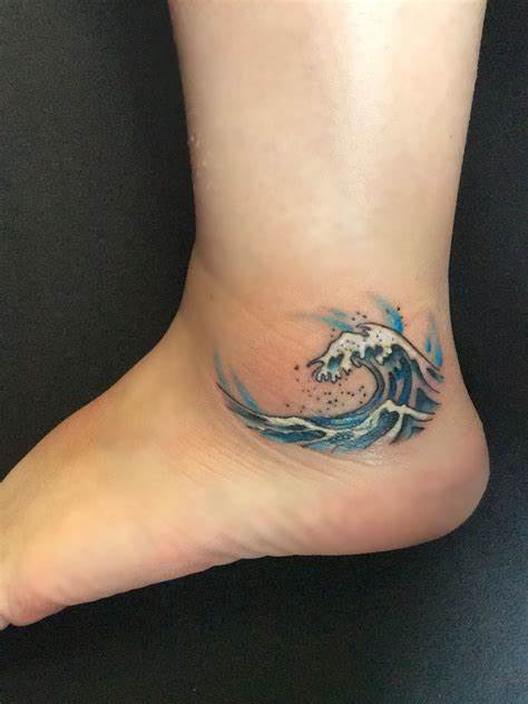 Wave tattoo