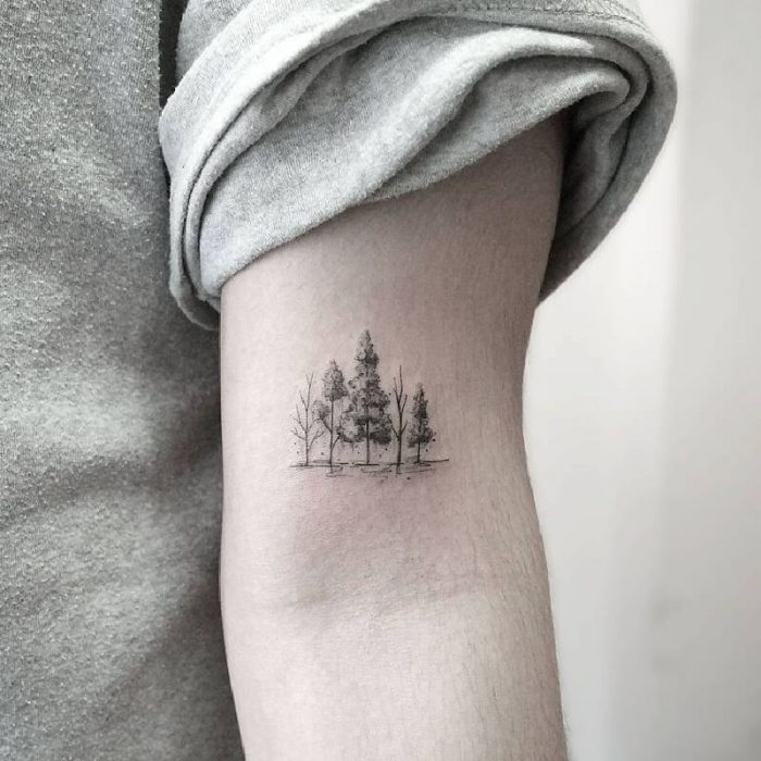 forest tattoo