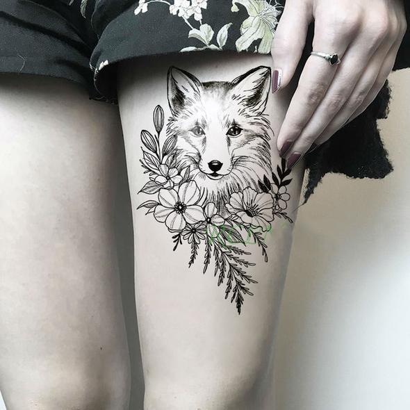 fox tattoo