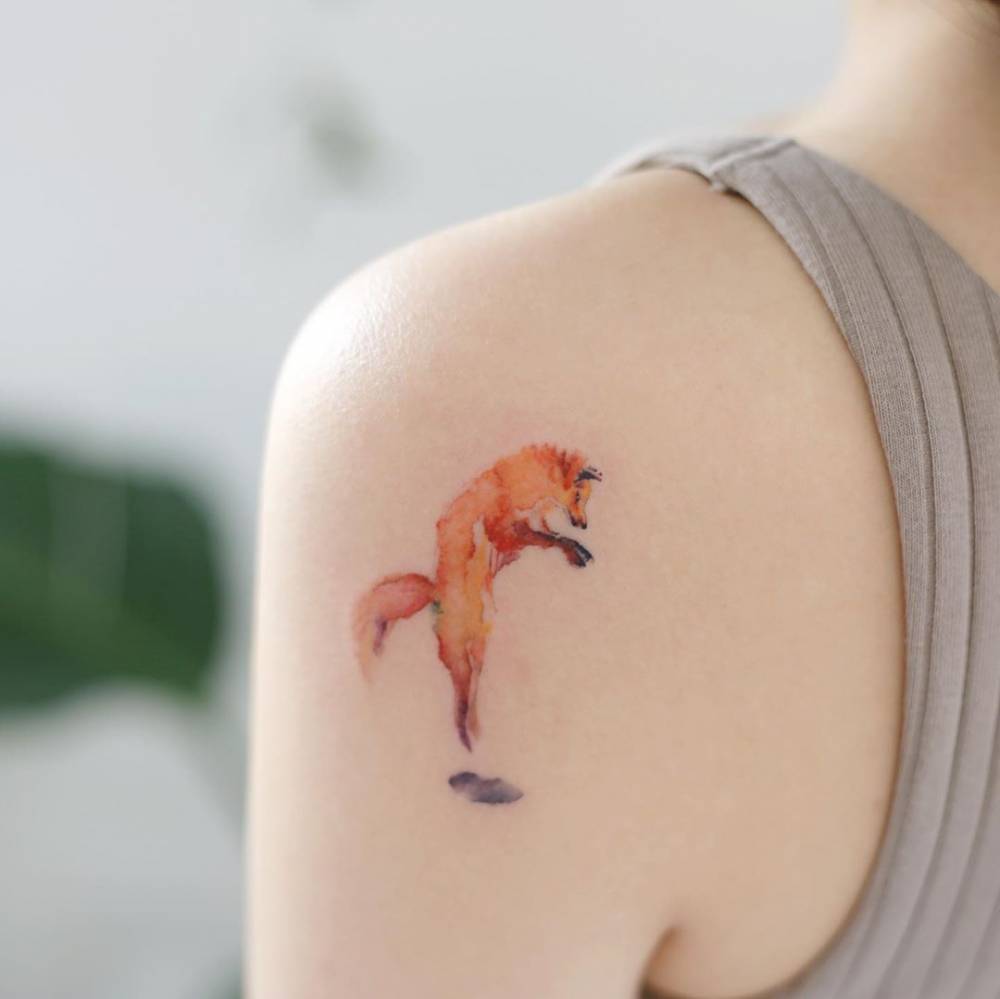 fox tattoo