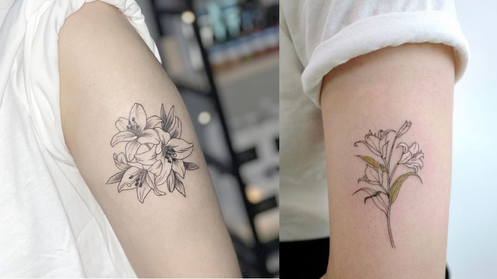 Top 10 Best Lily Tattoo Ideas