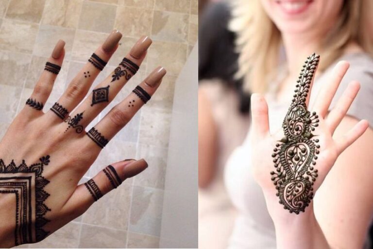 Most Lovely Mehndi Tattoos of All Time