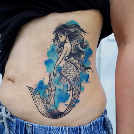 mermaid tattoos