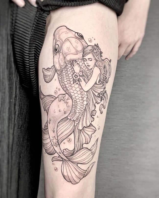 mermaid tattoos