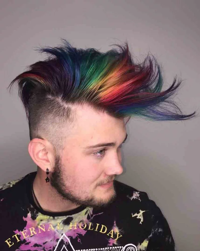 multicolor hair 