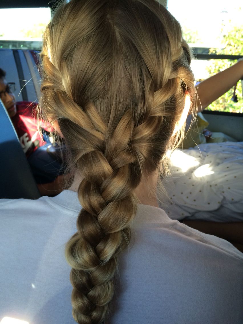 Two-in-one Braided with Bangs