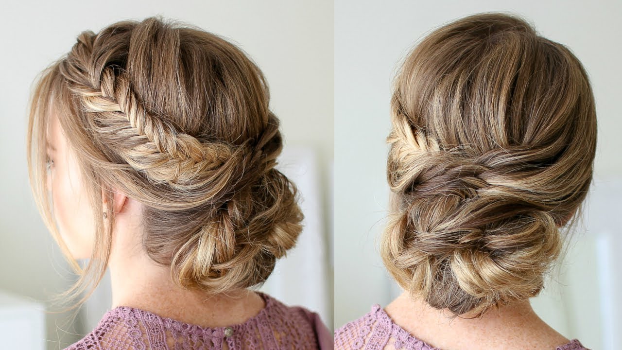 Fishtail Braided Bun