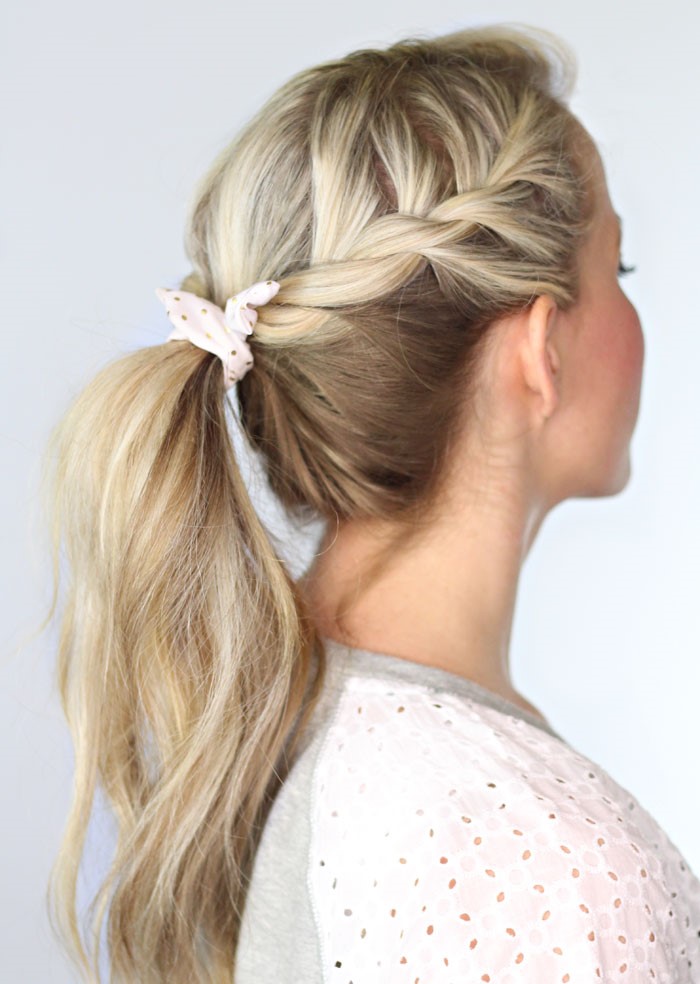 French Twisted Ponytail