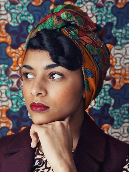 40 Trendy Bandana Hairstyles to Inspire You! 20 Wrapped-up Curls
