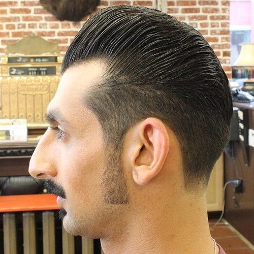 42 Timeless Hairstyles: Inspired by Indian Men 25 Backcombing with Prominent Sideburns