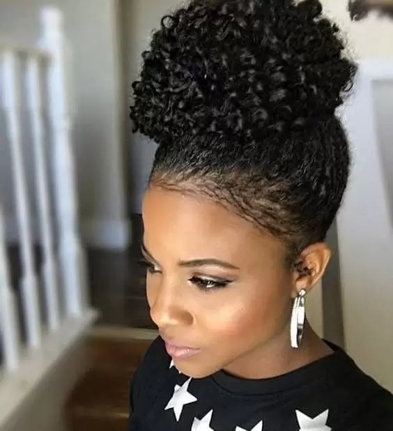 47 Ways to Style Your Crochet Hairstyle! 30 High Bun