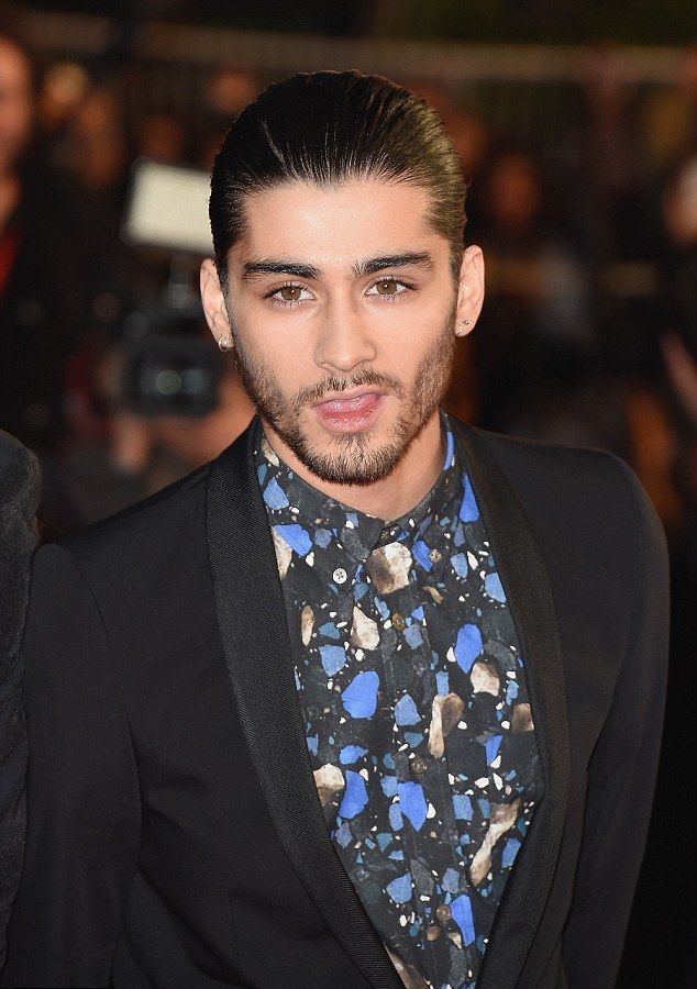 Slicked-back Hairstyle