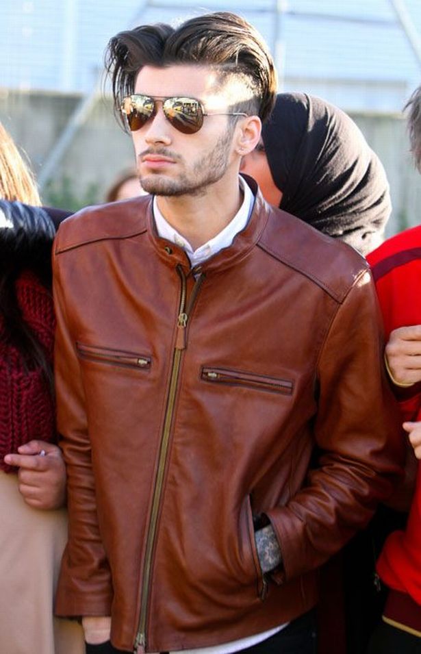 Mid-parted Quiff