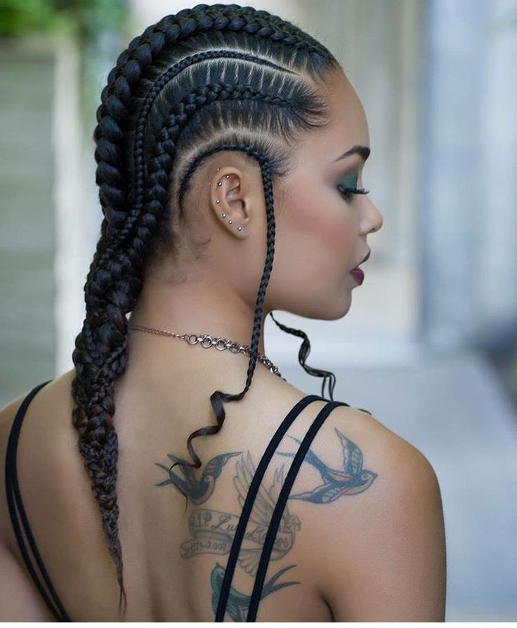 Asymmetrical Ponytail