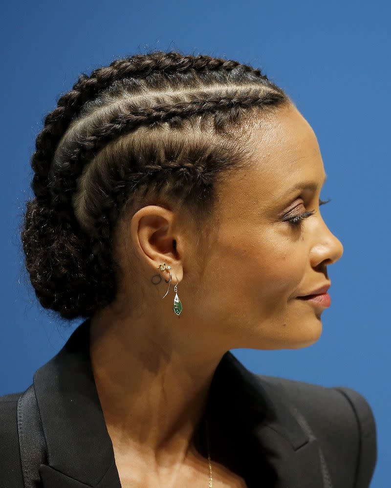 A Sleek Low Bun