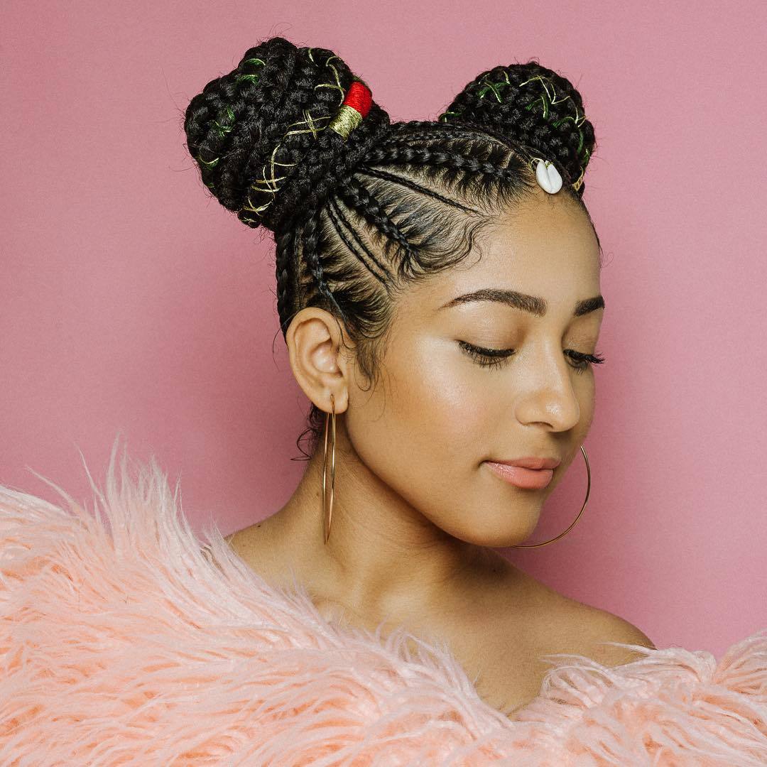 Decorated High Space Buns