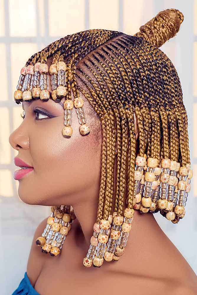 Braided Knot in the Style of Cleopatra