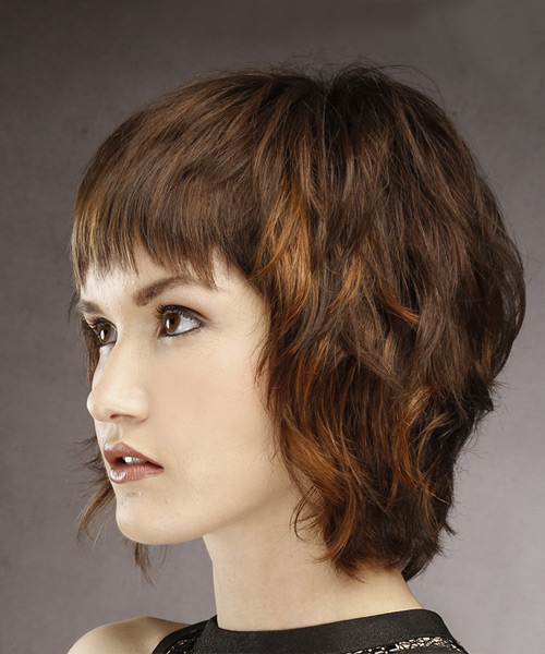 Shaggy Bob to the Nape of the Neck