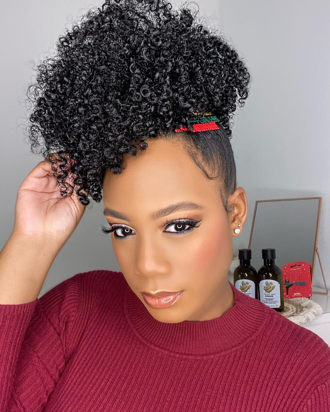 Pineapple Ponytail