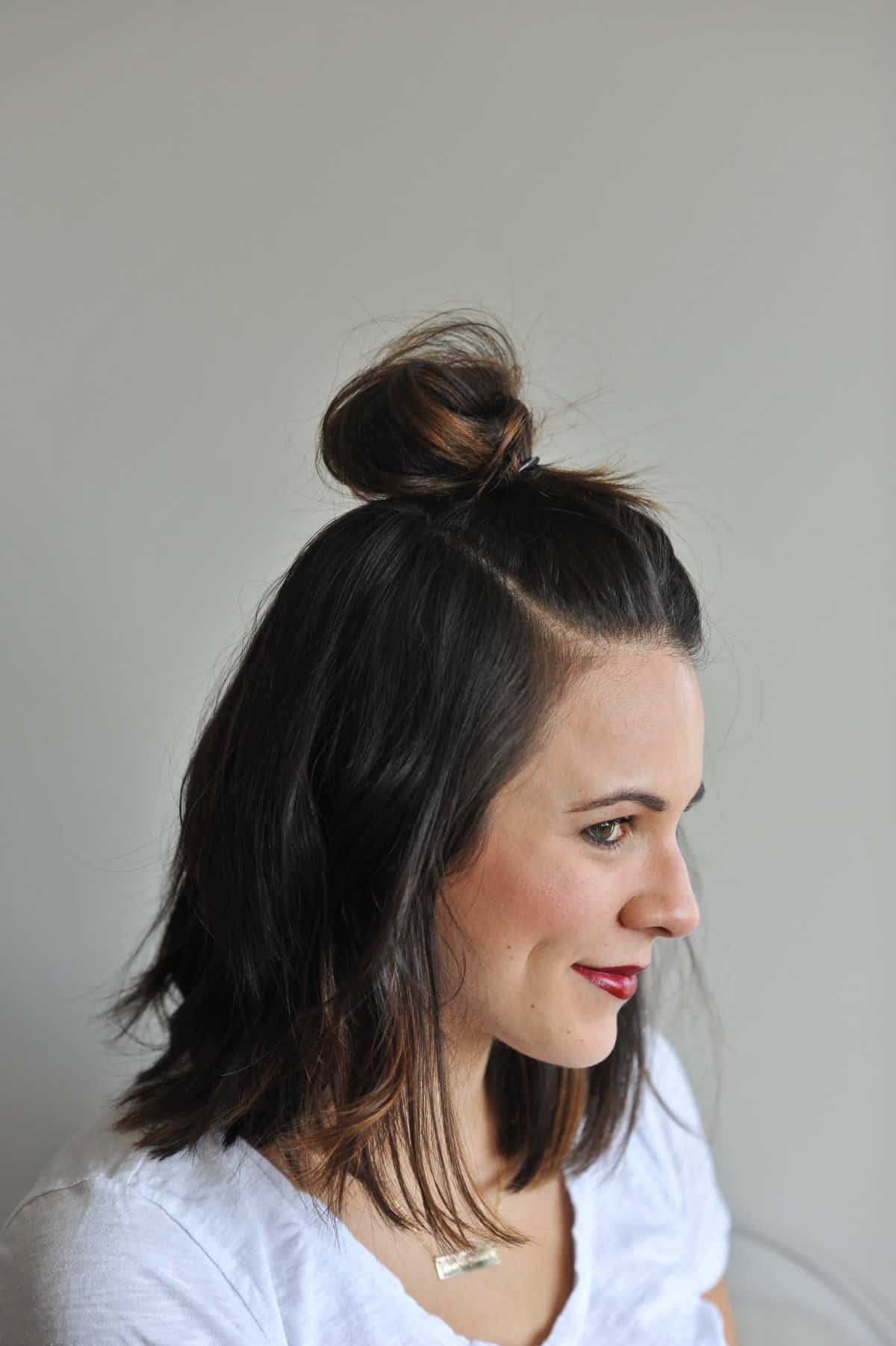 50 Easy-to-Do Hairstyles for Your Bob: Switch Up Your Look in Minutes 25 Top Knot