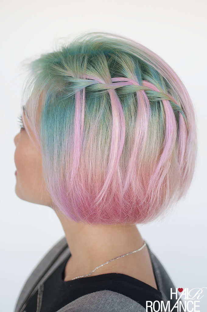 50 Easy-to-Do Hairstyles for Your Bob: Switch Up Your Look in Minutes 37 Waterfall Braid