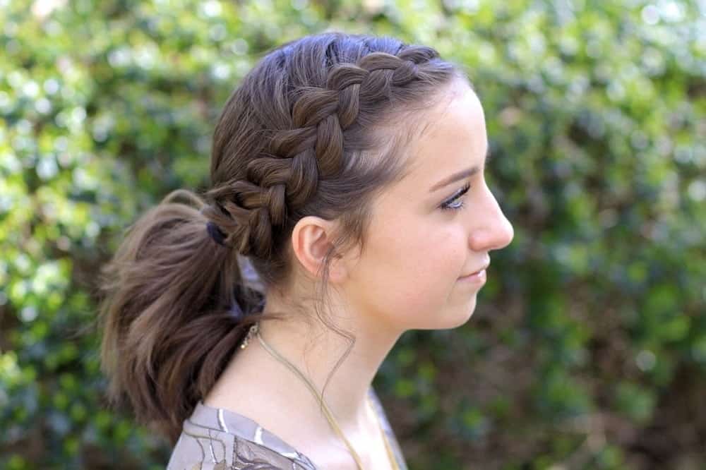 50 Easy-to-Do Hairstyles for Your Bob: Switch Up Your Look in Minutes 48 Dutch Ponytail