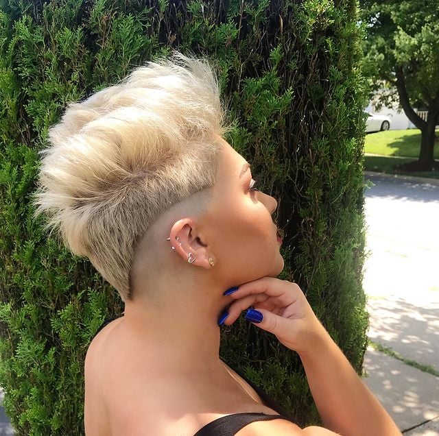Faux Hawk with Side Shave