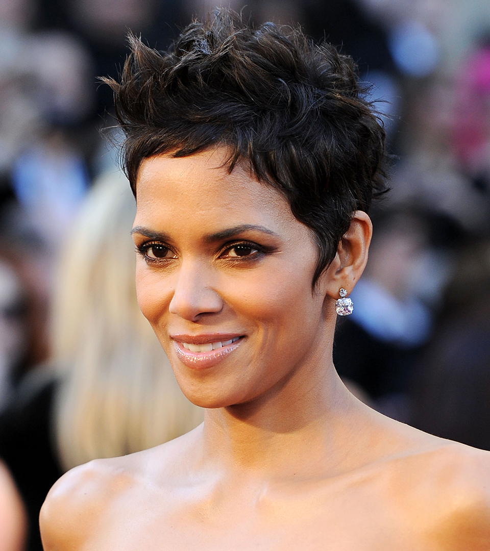 Messy, Spiked-up Short Hair