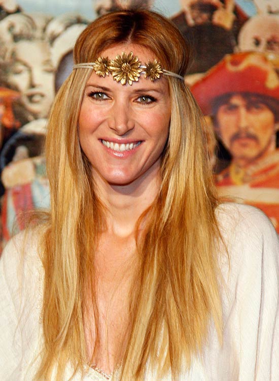 Hipster Hairstyle with a Golden Accessory