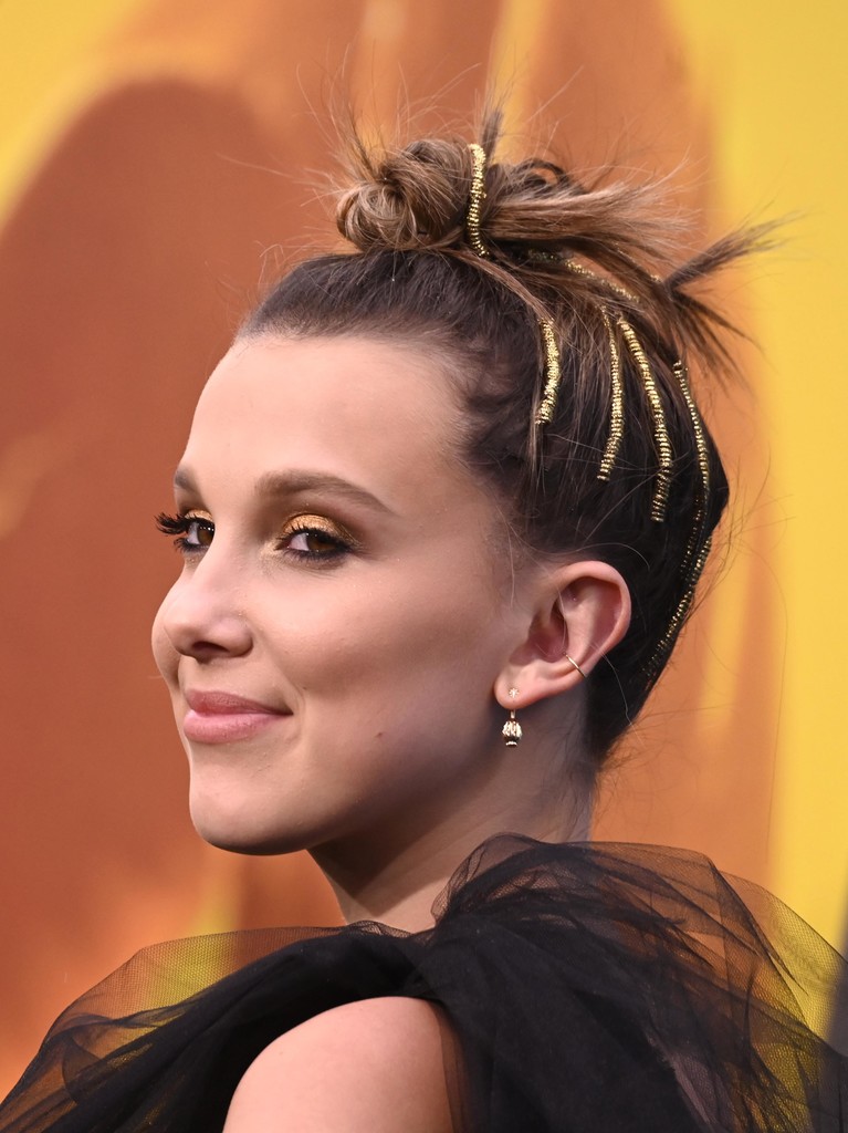 Top Knot with Braided Detail