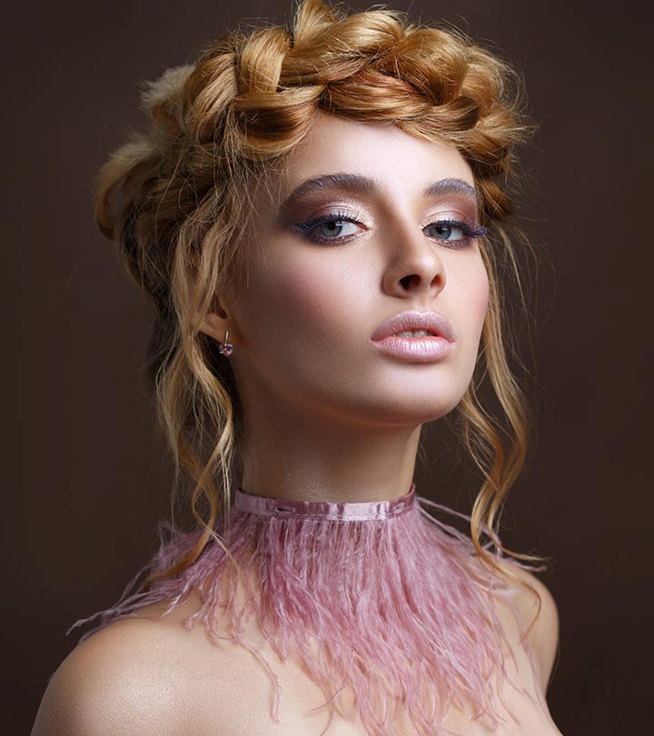 43 Chic Hairstyles That Look Even Better with Bobby Pins 12 Crown Braid with Bobby Pins