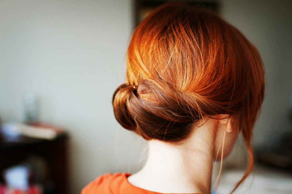 43 Chic Hairstyles That Look Even Better with Bobby Pins 18 Gibson Tuck