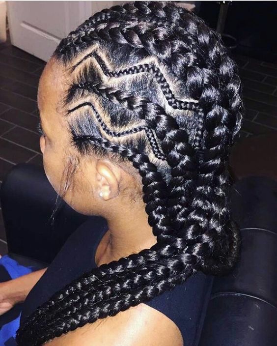 With Cornrows