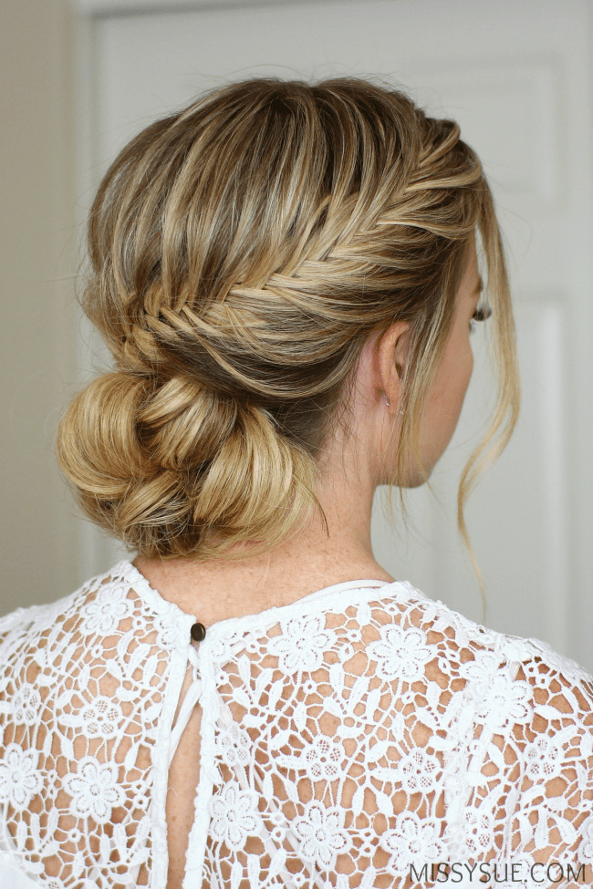 Fishtail Braided Bun
