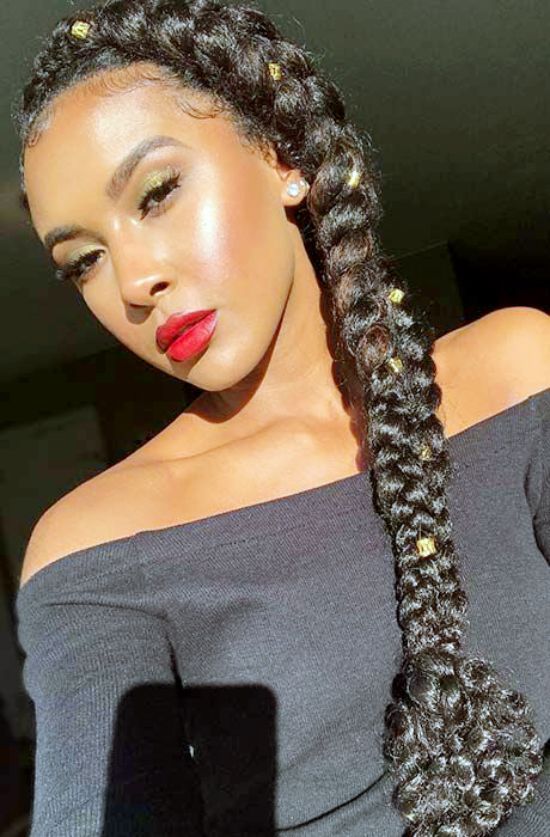 With Beads