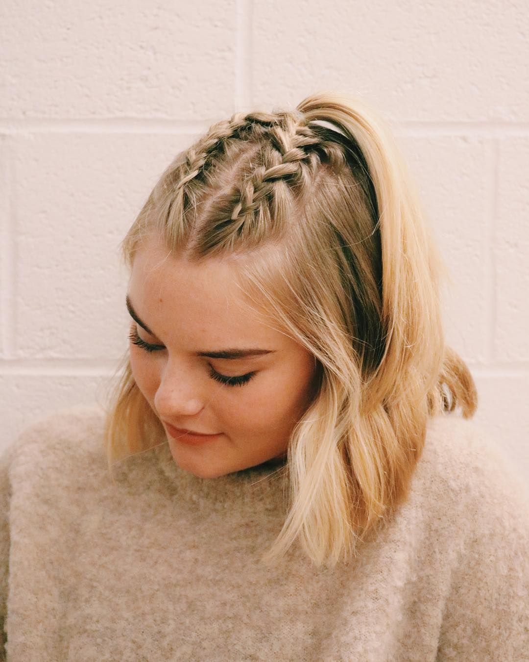 With French Braids