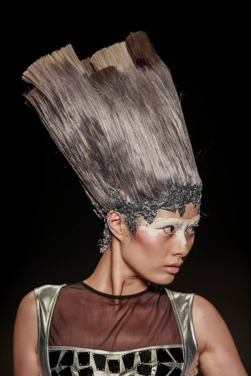 Architectural Hair Sculpture