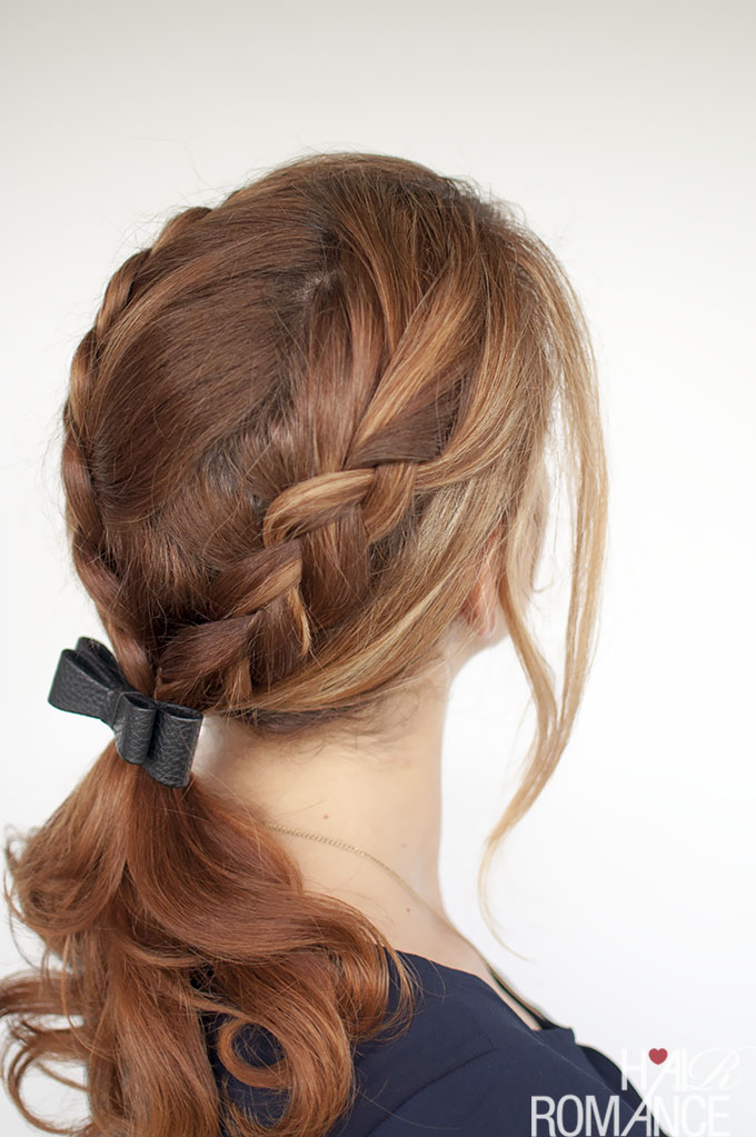 Braid with a bow