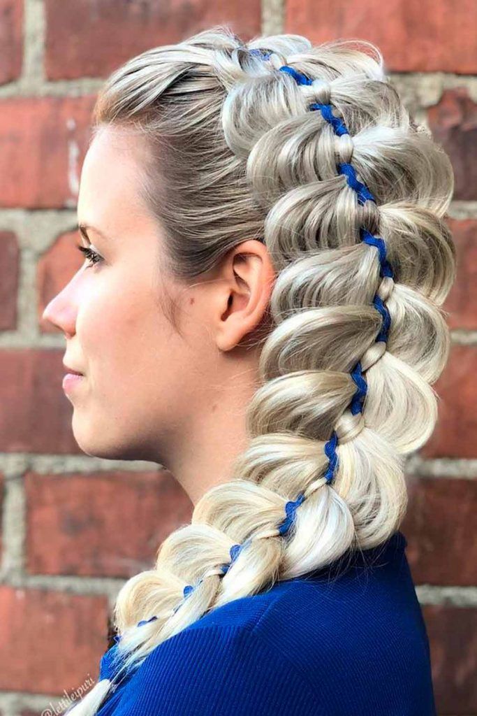 Dutch Hairstyles to Complement Any Occasion: Explore Our 42 Options 32 Dutch braid with ribbon