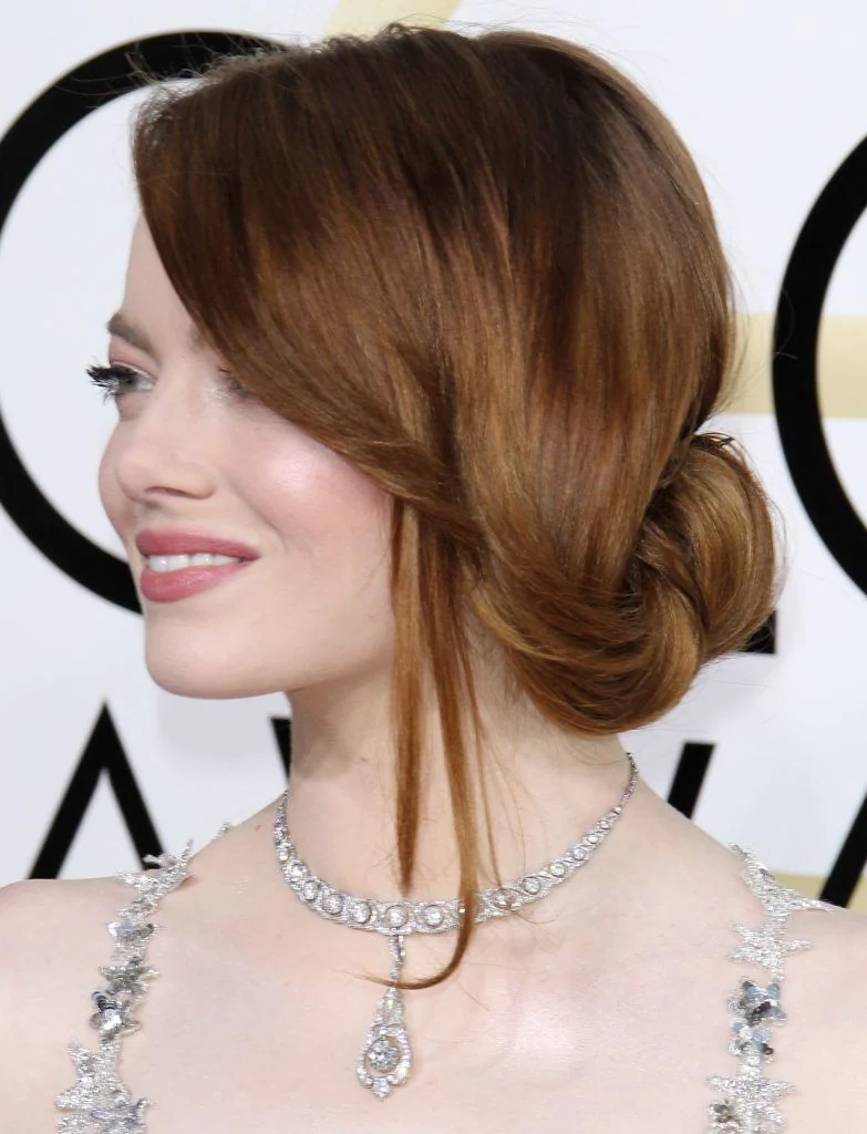 Elegant Side-Swept Updo