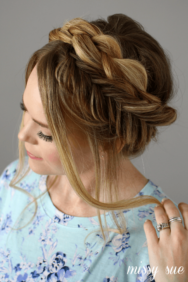 Dutch Hairstyles to Complement Any Occasion: Explore Our 42 Options 30 Fishtail crown braid