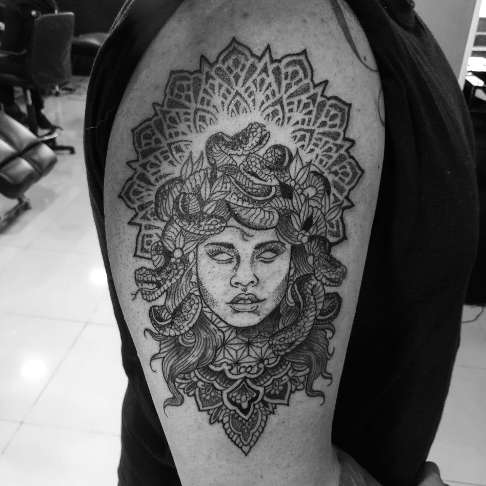 Medusa Mandala Tattoo