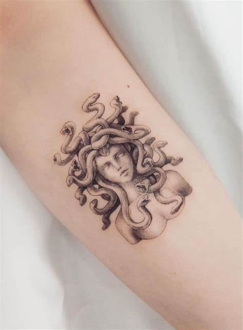 Small Medusa Tattoo