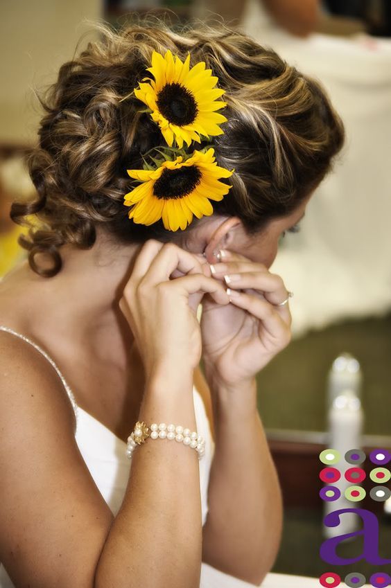 Sunflower Updo