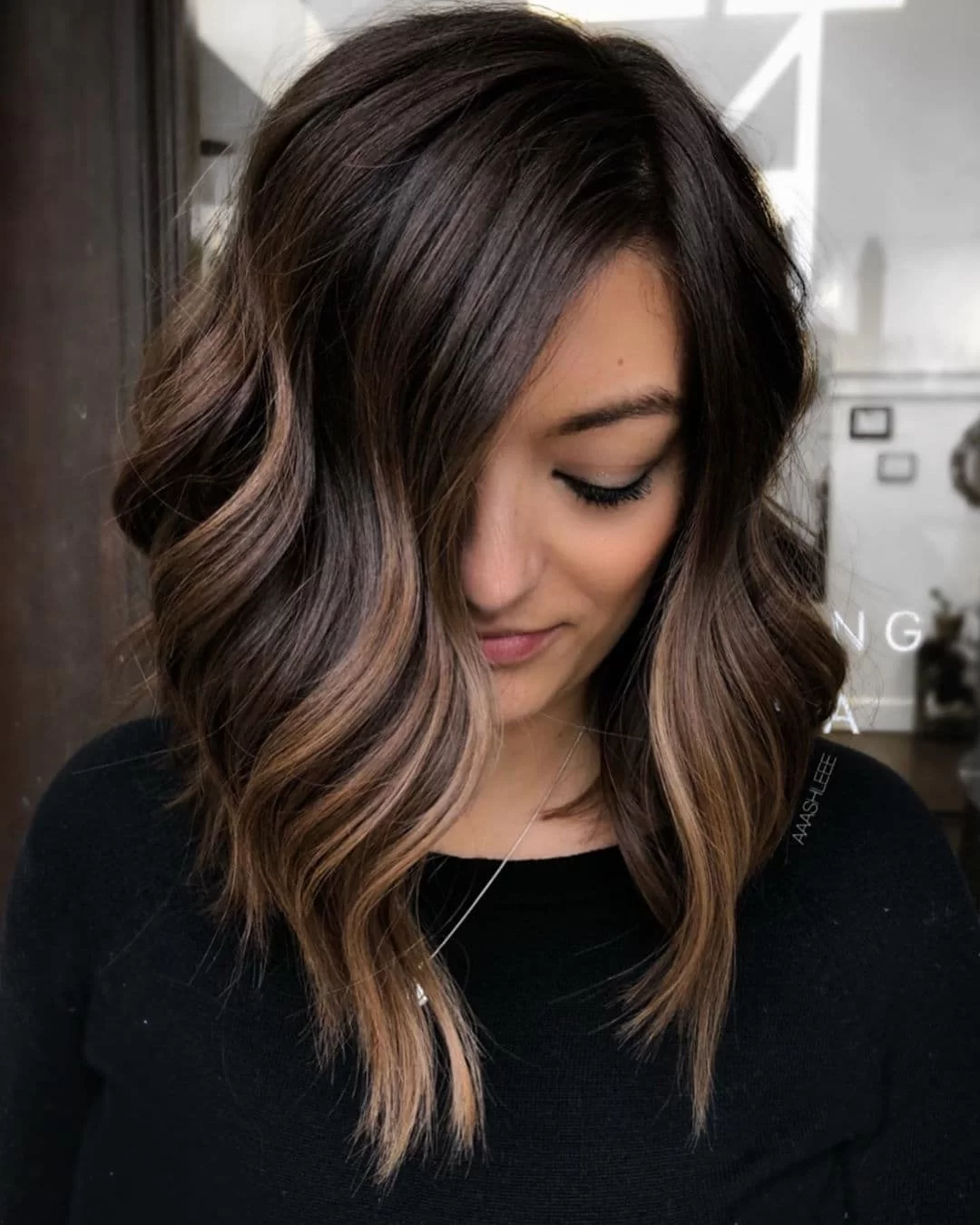 Textured and Tousled Lob