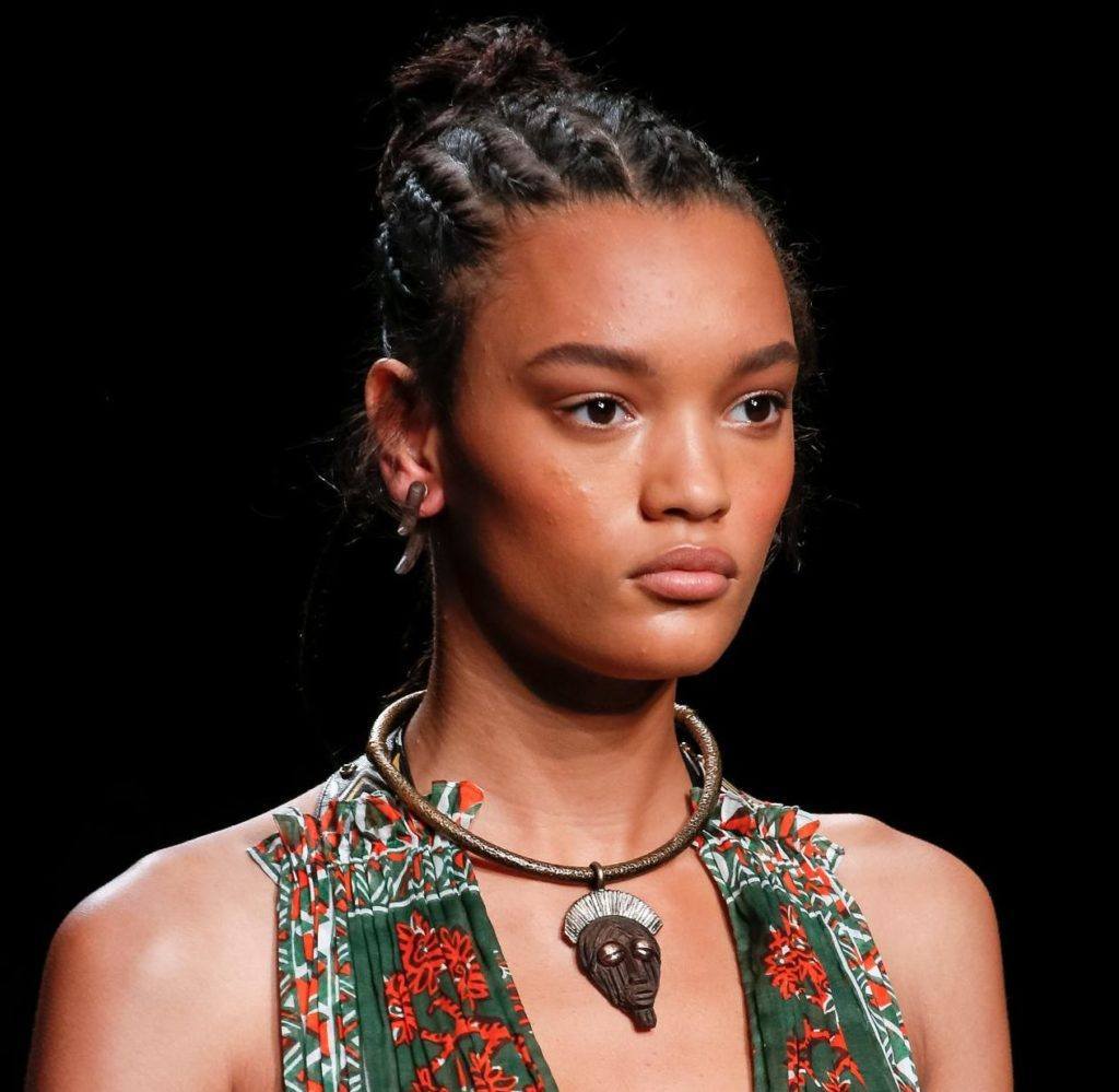 Urban-Inspired Cornrow Braids